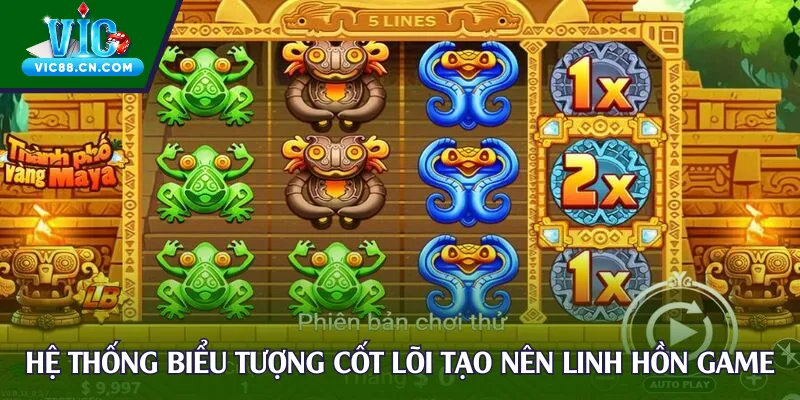 Hệ thống biểu tượng cốt lõi tạo nên linh hồn game