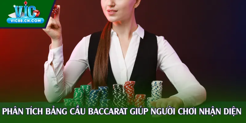 Phân tích bảng cầu Baccarat giúp người chơi nhận diện 